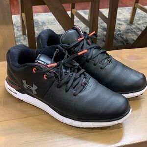 Under Armour Men's Black Golf Shoes